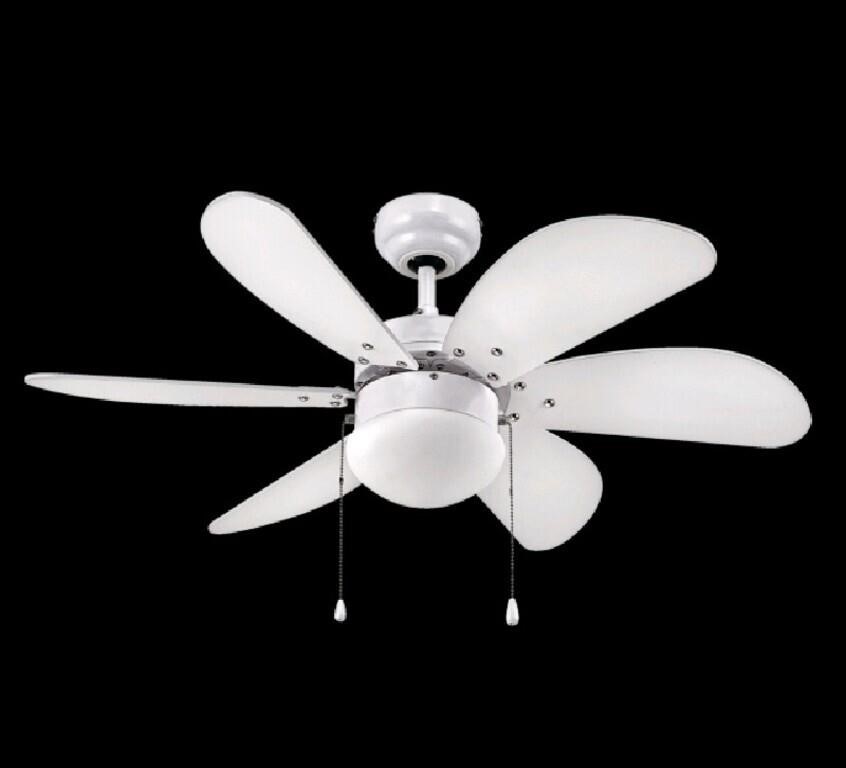 New For Living Nordica 6-Blade 3-Speed Ceiling Fan