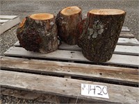 3 Cherry burls