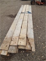 Pallet of 2x8" Boards; most appear 12' in length;