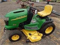 John Deere G100 riding lawnmower; 48" deck; 25 hp
