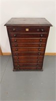 Antique Cabinet with Smaller Drawers