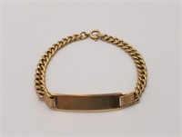 18KT YELLOW GOLD BRACELET