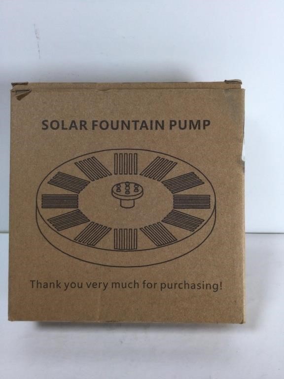 New Solar Foundation Pump