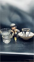 Large Emmett Kelly, Jr. Statuette “Why Me?” & More