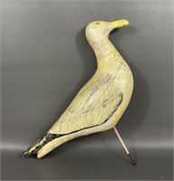 Vintage Wood Carved Folk Art Bird