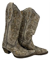 Corral Brown Leather Boots