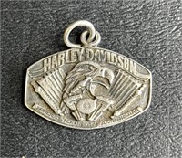 925 Silver Harley Davidson charm