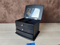 Black Multi-compartment Jewelry Box