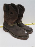 Rocky Cowboy Work Boots, Size 10.5w