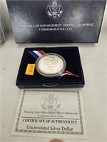 US Law Enforcement 90% silver coin