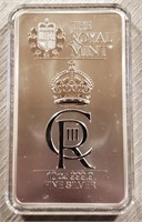 10-Ounce Silver Bar: Royal Mint