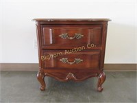 Night Stand w/ 2 Drawers Victorian Style