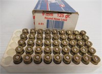 (50) Rounds of Ultra Max 9mm 125GR.