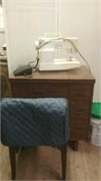 Singer Sewing Machine, Table & Chair