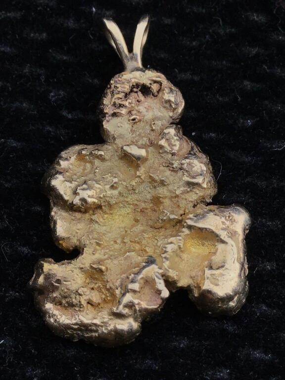 Gold Nugget Owned By Debbie Reynolds 9.3g