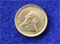 1980 South Africa Krugerrand Gold Coin