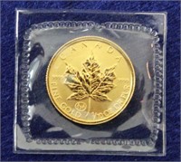 1997 Canadian $5.00 Dollar Gold Maple Leaf Coin