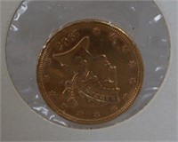 1908 $5.00 Dollar Liberty Gold Coin