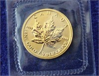 2013 Canada 1/10 oz Gold Maple Leaf Coin