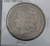 1878-CC Carson City Morgan Silver Dollar Coin