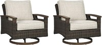 Ashley- Paradise Trail Outdoor Chair Set of 2