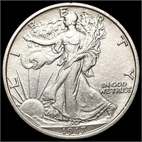 1917 Walking Liberty Half Dollar CLOSELY