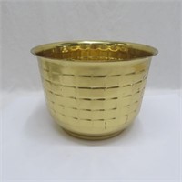 Gold Brass Flower Pot