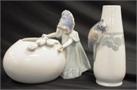 Two Maier Germany porcelain pieces