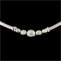 14K Necklace with 0.50ctw Diamonds