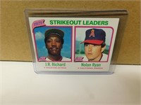 1980 Strikeout Ldrs - Nolan Ryan / JR Richard