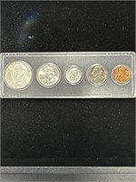 Silver 1964 Type Set, Whitman Holder