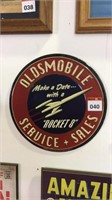 Tin Oldsmobile Sign 300mm