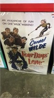 Vintage  Four Days Leave Movie Poster
