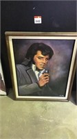 Elvis Portrait Framed 490mm x 600mm