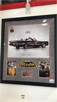 Batman and Batmobile Framed Poster