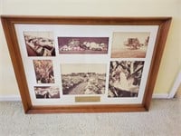 Vintage Agri-business framed pictures