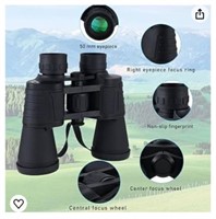 Adult Binoculars 20x50 Large Viewing Angle High