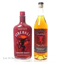 Fireball Dragon Res. & Red Hot Cinnamon Whisky