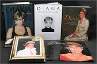 Diana Princess of Wales Books + (6)