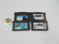 4 jeux Nintendo Game Boy Advance dont Beach