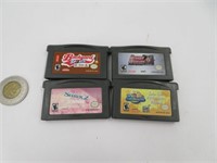 4 jeux Nintendo Game Boy Advance dont Dysnaty