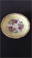 Vintage Saucer with Flower Pattern