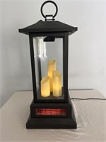 Duraflame electric lantern heater with remote