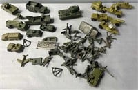 US Army WWII Playset Figures, Vehicles