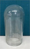 Vintage Glass light bulb cover, 6"