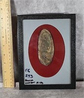 NATIVE AMERICAN  ARTIFACTS IN DISPLAY 8.5" x 6.5"