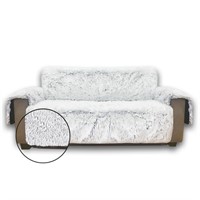 Snugglesinto Plush Couch Cover for Sofa and