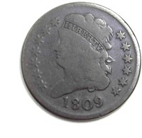 1809 Half Cent Very Good