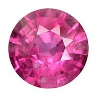 Genuine 2.25mm Round Pink Sapphire