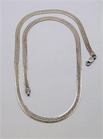ITALY 925 FLAT CHAIN NECKLACE